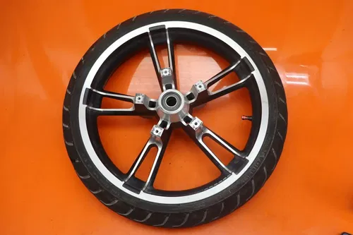 2015 HARLEY-DAVIDSON ROAD GLIDE SPECIAL FLTRXS OEM STR8 FRONT WHEEL RIM W TIRE