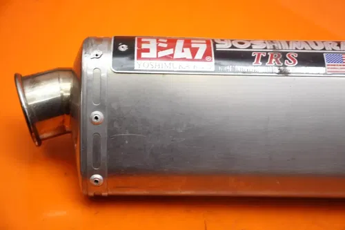99-07 SUZUKI GSXR1300R BUSA YOSHIMURA TRS EXHAUST PIPE MUFFLER SLIP ON CAN