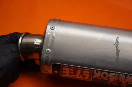 99-07 SUZUKI GSXR1300R BUSA YOSHIMURA TRS EXHAUST PIPE MUFFLER SLIP ON CAN