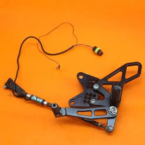 2011-2014 KAWASAKI NINJA ZX10R VORTEX LEFT REARSET REAR SET W HM QUICKSHIFTER