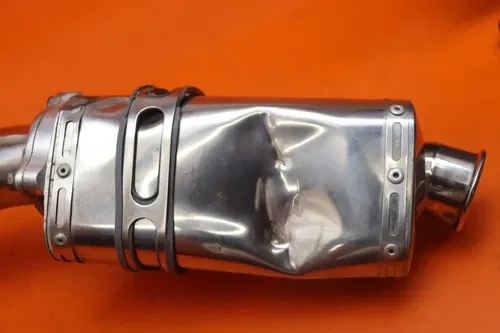 99-07 SUZUKI HAYABUSA YOSHIMURA EXHAUST PIPE MUFFLER SLIP ON CAN SILENCER
