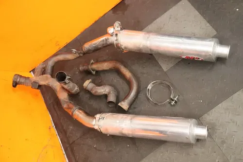 03-05 SUZUKI SV1000 M4EXHAUST PIPE MUFFLER SLIP ON CAN SILENCERS