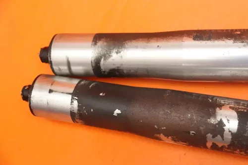 01-07 SUZUKI HAYABUSA OEM FRONT FORKS SHOCK SUSPENSION SET PAIR