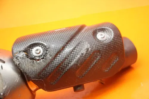 2024 KAWASAKI NINJA ZX6R 636 AKRAPOVIC CARBON FIBER EXHAUST PIPE MUFFLER