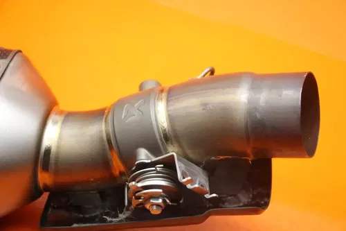 2024 KAWASAKI NINJA ZX6R 636 AKRAPOVIC CARBON FIBER EXHAUST PIPE MUFFLER
