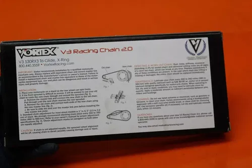 VORTEX V3 WSS Chain And Sprocket Kit *BRAND NEW*