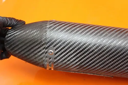 11-19 SUZUKI GSXR 600 750 CARBON FIBER YOSHIMURA EXHAUST PIPE MUFFLER SLIP ON