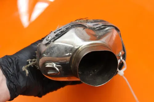 11-19 SUZUKI GSXR 600 750 CARBON FIBER YOSHIMURA EXHAUST PIPE MUFFLER SLIP ON