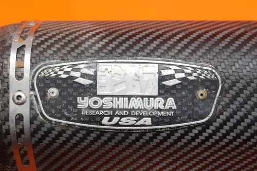 11-19 SUZUKI GSXR 600 750 CARBON FIBER YOSHIMURA EXHAUST PIPE MUFFLER SLIP ON