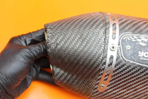 11-19 SUZUKI GSXR 600 750 CARBON FIBER YOSHIMURA EXHAUST PIPE MUFFLER SLIP ON