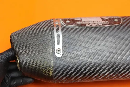 11-19 SUZUKI GSXR 600 750 CARBON FIBER YOSHIMURA EXHAUST PIPE MUFFLER SLIP ON