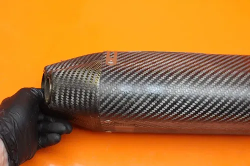 11-19 SUZUKI GSXR 600 750 CARBON FIBER YOSHIMURA EXHAUST PIPE MUFFLER SLIP ON