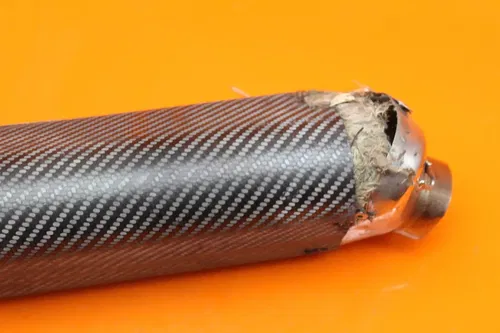 11-19 SUZUKI GSXR 600 750 CARBON FIBER YOSHIMURA EXHAUST PIPE MUFFLER SLIP ON