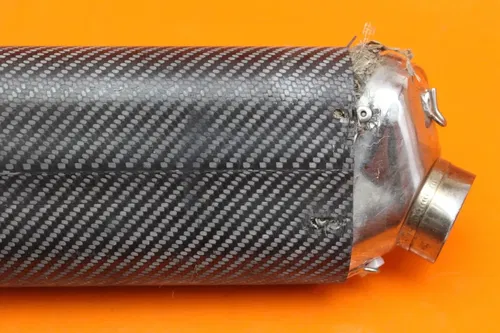 11-19 SUZUKI GSXR 600 750 CARBON FIBER YOSHIMURA EXHAUST PIPE MUFFLER SLIP ON