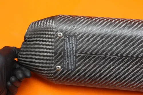 11-19 SUZUKI GSXR 600 750 CARBON FIBER YOSHIMURA EXHAUST PIPE MUFFLER SLIP ON