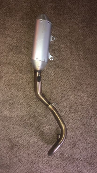 Stock GasGas 250F Exhaust System 