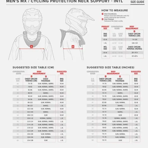 Alpinestars Youth Size Chart