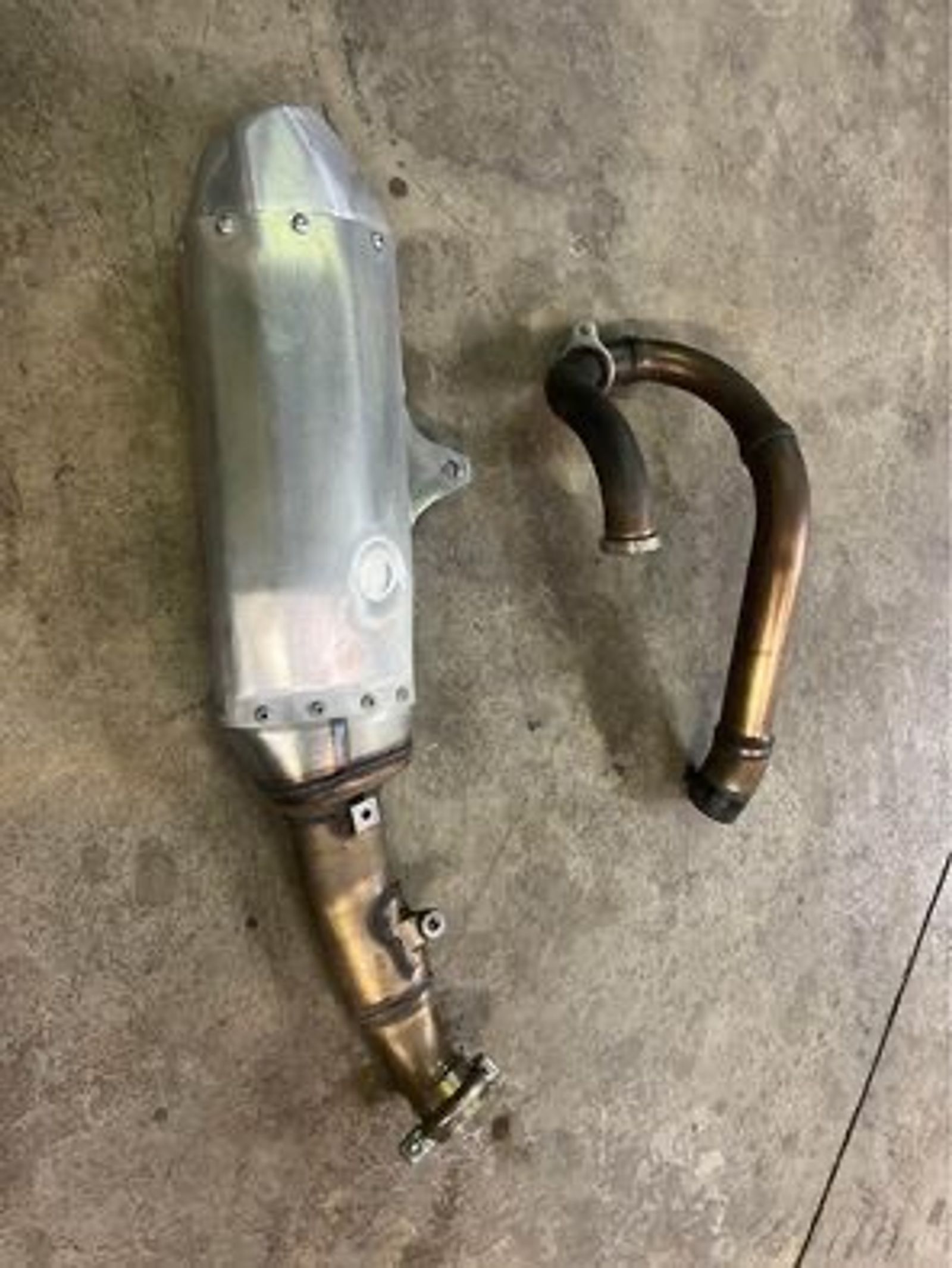 2022/2023 crf250r stock exhaust