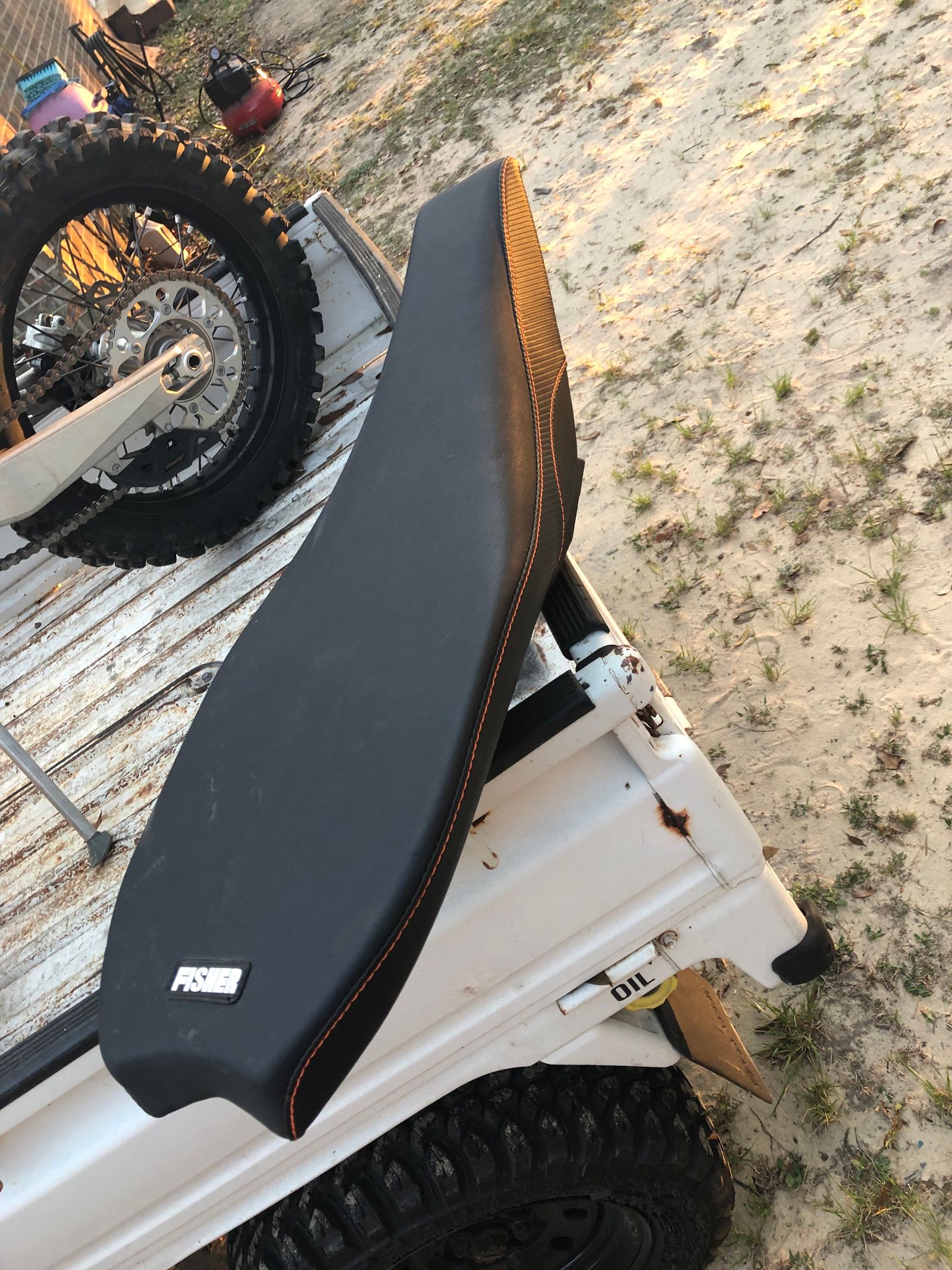 Fisher motorcycle seats sales