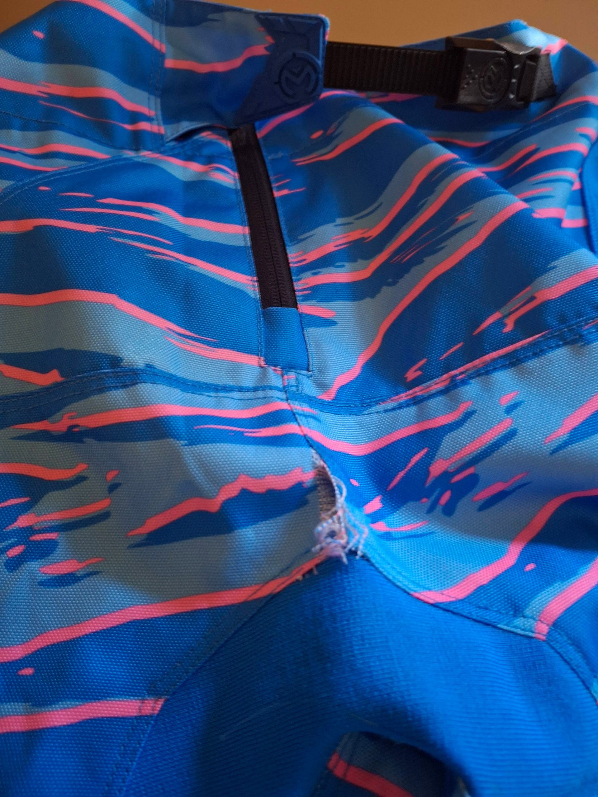 Moose Qualifyer Pants Size 46 Blue/pink 