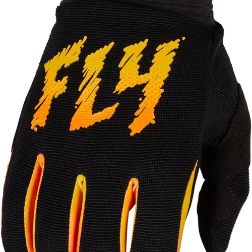 Fly Racing - F-16 Youth Gear Set - Jersey, Pant, Glove - Black/ Yellow / Orange