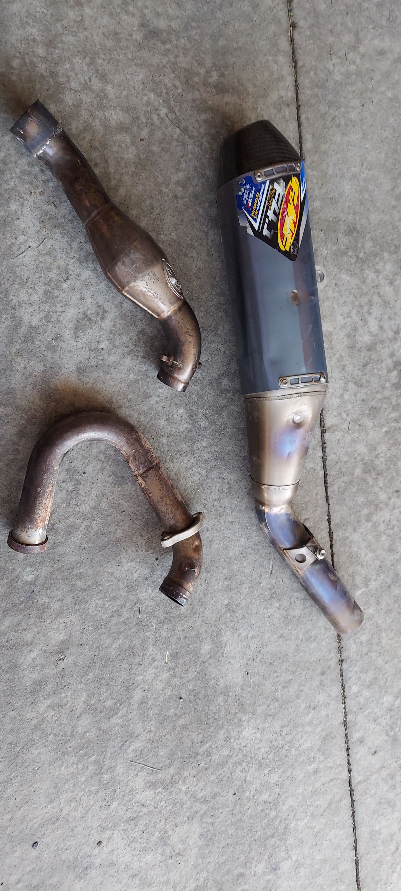 2012 on sale crf450r exhaust