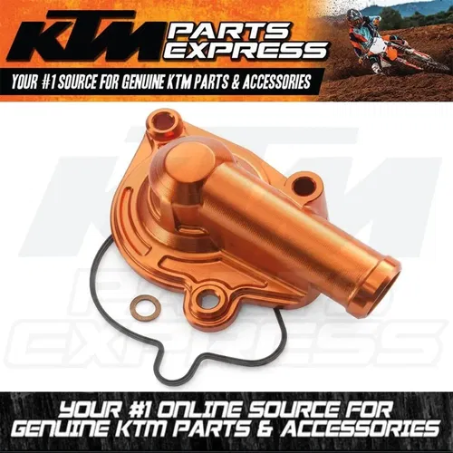 NEW KTM ANODIZED ALUMINUM WATER PUMP COVER 125 SX XC 2023-2026 A4403595204404