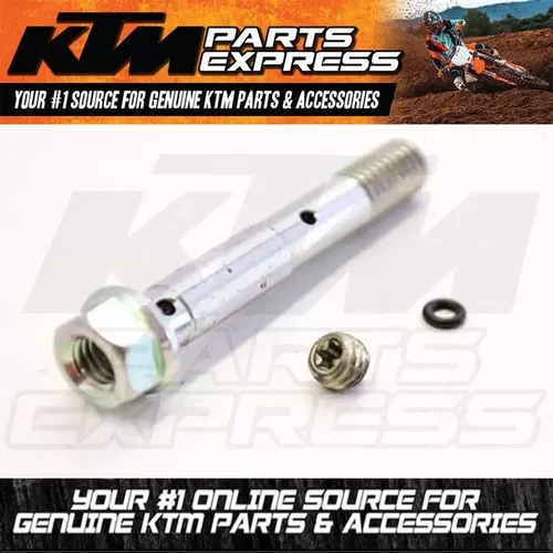 NEW OEM KTM HOLLOW SCREW CPL. 50 65 SX SXE MINI SXS JR 2008-2024 46113225000
