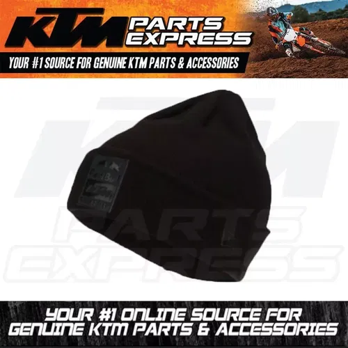 NEW KTM RED BULL BLACK CARBON BEANIE 100% ACRYLIC 3RB240063600