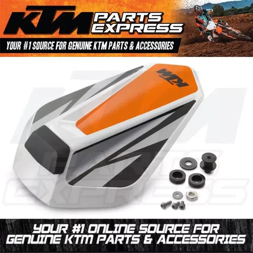 NEW OEM KTM PILLION PASSENGER SEAT COVER KTM 390 DUKE 2017-2023 93007955100