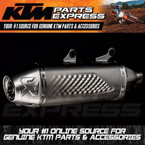 NEW KTM AKRAPOVIC SLIP ON EXHAUST 350 500 EXC-F 2020 - 2023 6 DAYS 25605981500