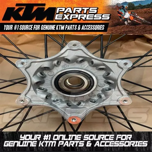 NEW OEM KTM BLACK FRONT WHEEL CMPL 1.6X21" EXCEL 250 350 450 SX-F 7900900144430