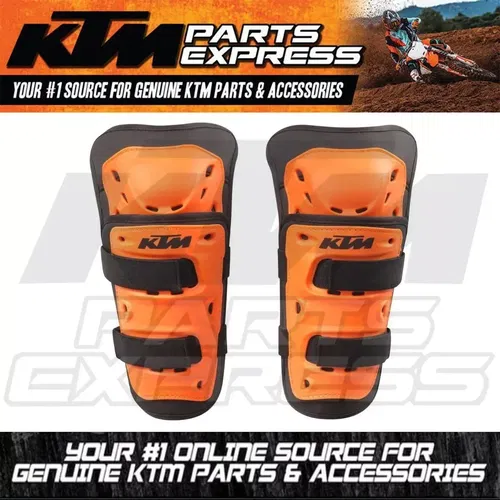 NEW OEM KTM ORANGE/BLACK ACCESS KNEE PROTECTOR SIZE:SMALL 3PW230008002