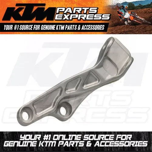 NEW OEM KTM FOOTREST BRACKET LEFT ALU 2004 2005 2006 2007 625 SMC 640 ADVENTURE