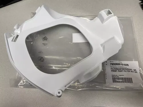 NEW OEM KTM FILTER BOX FRONT PART WHITE 125 150 250 300 450 7900600101028