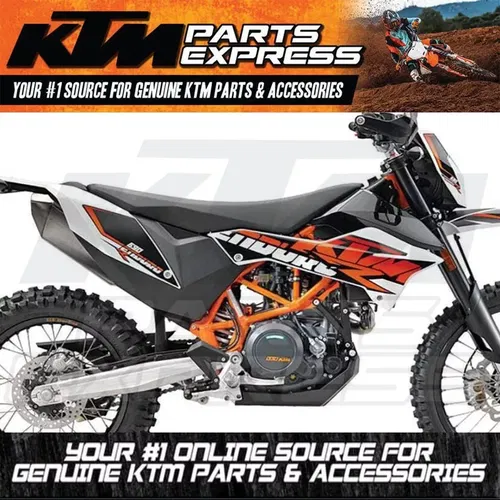 NEW OEM KTM STOCK SEAT 690 ENDURO R 2012-18 / 690 SMC R 2012-18 76507140000