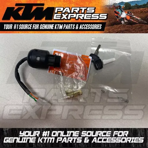 NEW OEM KTM IGNITION LOCK SET 250 350 450 500 530 EXC EXCF 78011065100