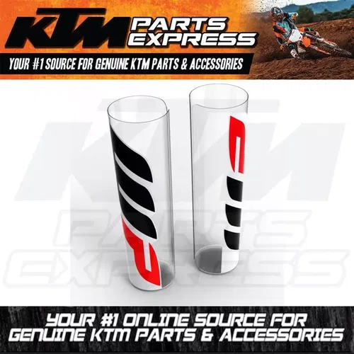 NEW OEM KTM FORK PROTECTION STICKER SET WP DECAL 48MM FORKS 2005-2024 52000093