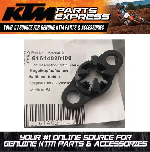 NEW OEM KTM BALLHEAD HOLDER 790 890 DUKE 1290 SUPER ADV DUKE  EVO 61614020100