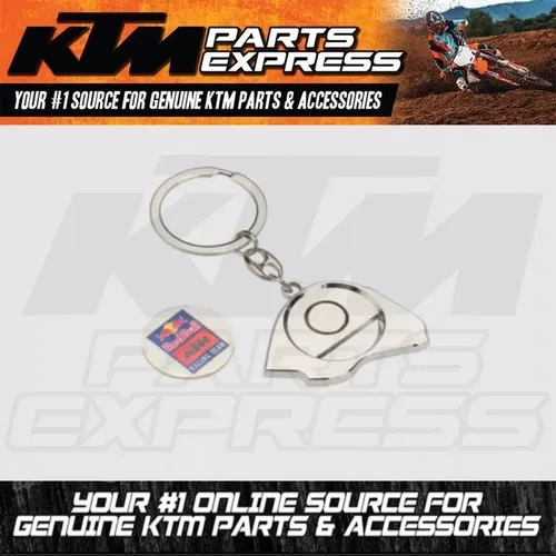 NEW KTM RED BULL BRAD BINDER KEYRING 100% METAL COLOR NAVY 3RB240060300