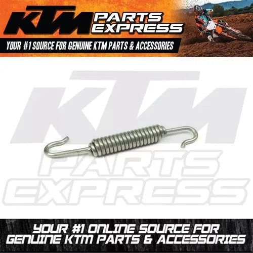 NEW OEM KTM TENSION SPRING L=75MM EY. MOVEABLE SXF XCF EXC XCW EXCF 50305116000