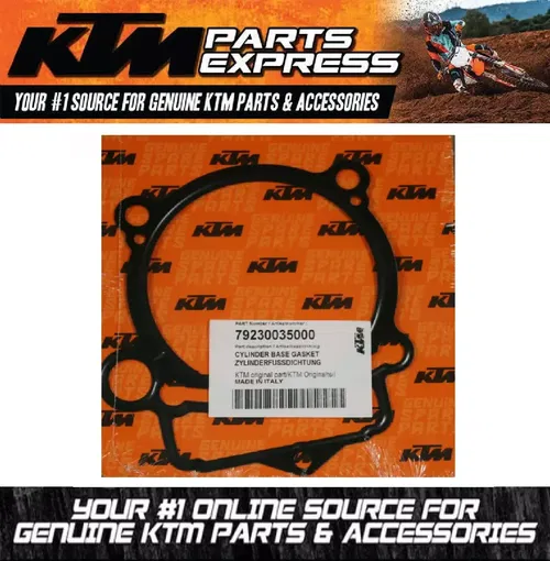 NEW OEM KTM CYLINDER BASE GASKET 250 XCF SXF FE 2015-2022 79230035000