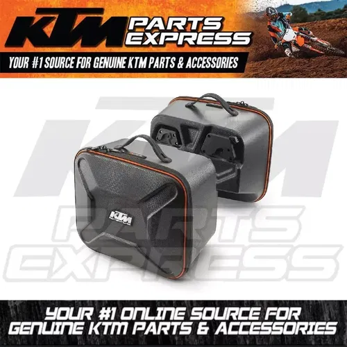 NEW OEM KTM SIDE BAG SET 250 ADVENT 2020-21 390 ADVENTURE 2020-2023 95812932144