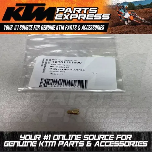 NEW KTM MAIN JET 90 DELLORTO 50 SX FACTORY EDITION MC 50 TC 50 15131123090