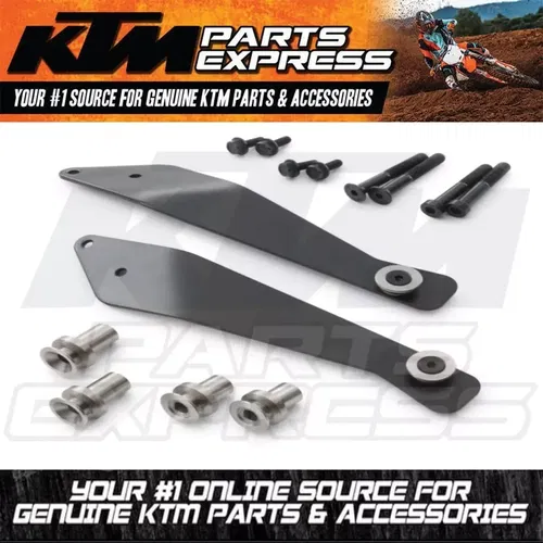 NEW KTM BLACK STEEL SIDE BAG CARRIER 990 DUKE 2024 A60712912044