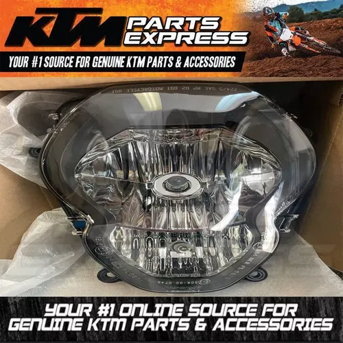 NEW OEM KTM HEAD LIGHT RIGHT 990 ADVENTURE R S 990 SUPER DUKE R 60014801000