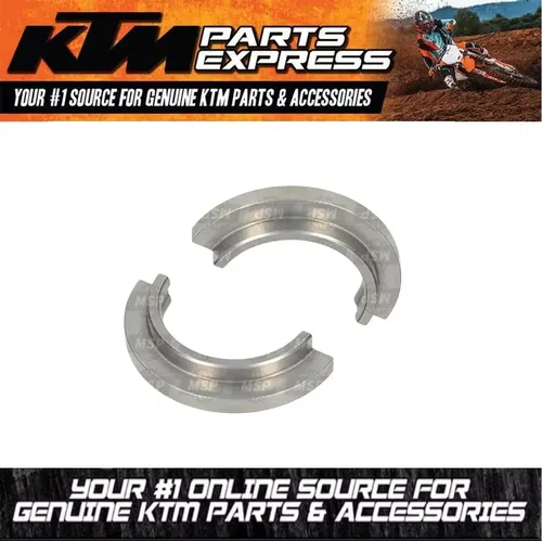 2 HALFS OF NEW OEM KTM CIRCLIP REAR AXLE SPROCKET 450 505 SX ATV 83510063100