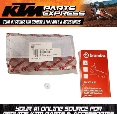 NEW OEM KTM HUSABERG HUQVARNA ANTI BUBBLE VALVE BREMBO 54802051000