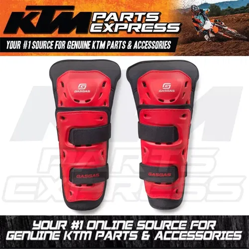 NEW GASGAS RED/BLACK KNEE PROTECTOR MENS SIZE MEDIUM 3GG210043303