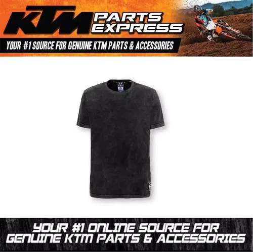 NEW KTM RED BULL SHRED T-SHIRT DARK GREY POLYCOTTON MENS MEDIUM 3RB230050603
